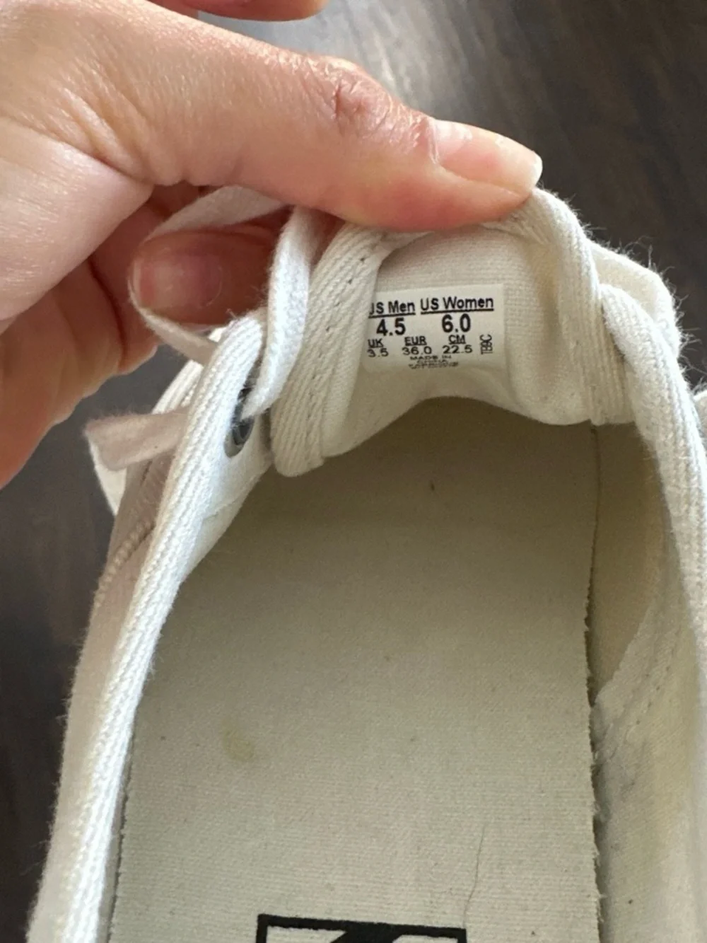 Vans White Sneakers